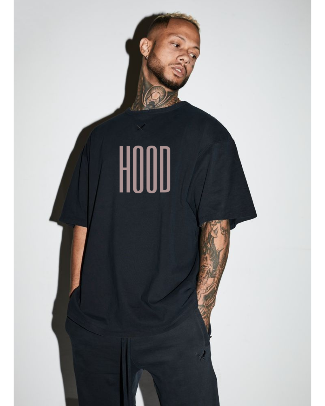 Hood oversized tshirt