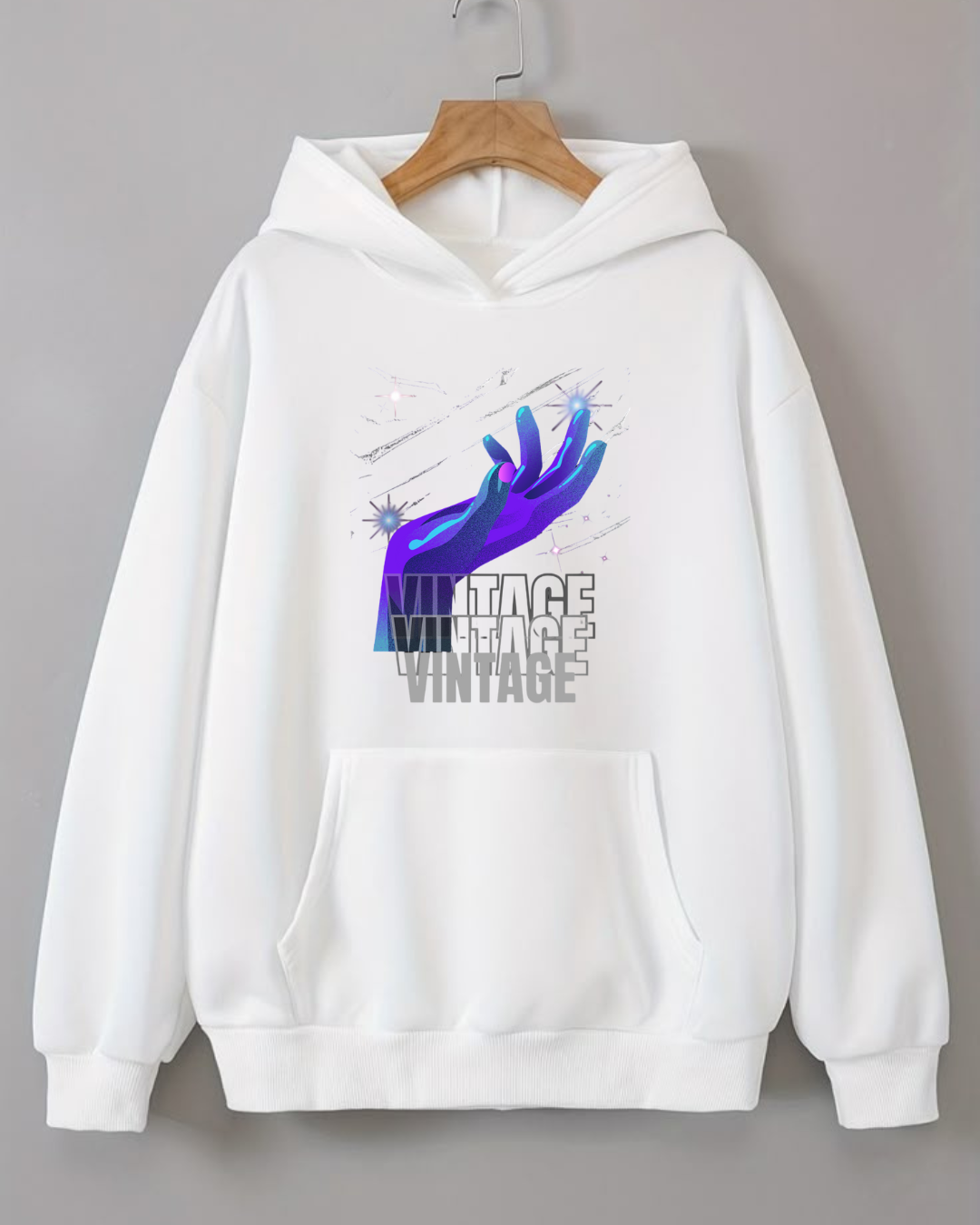 Vintage oversized hoodie