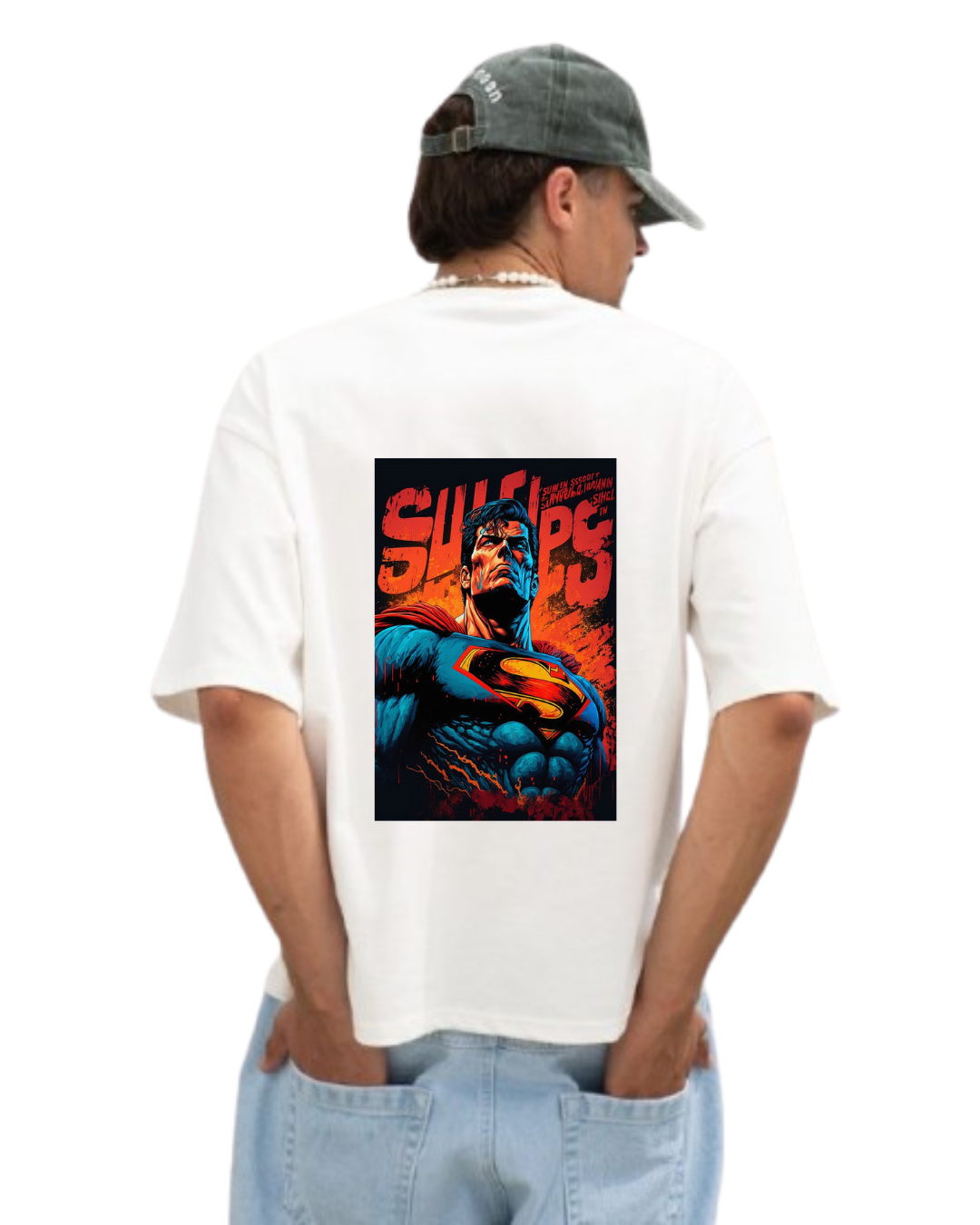 Superman oversized t shirt