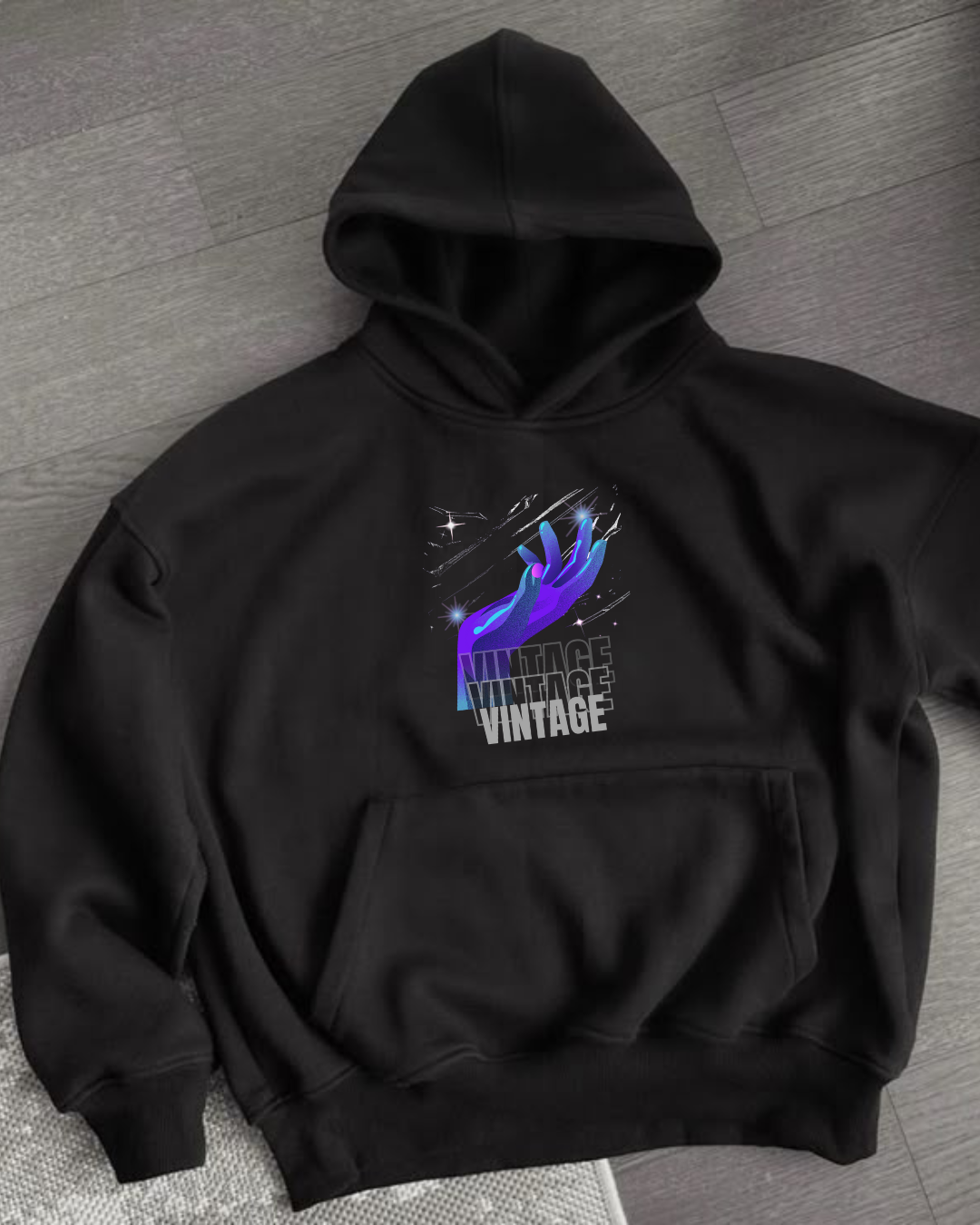 Vintage oversized hoodie