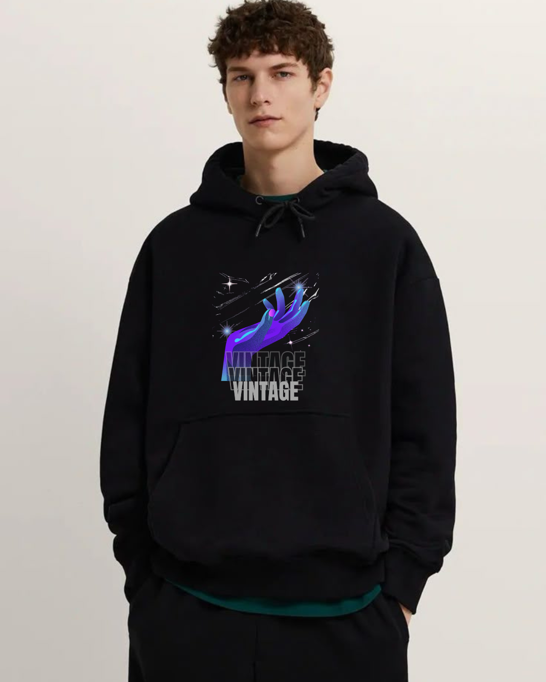 Vintage oversized hoodie