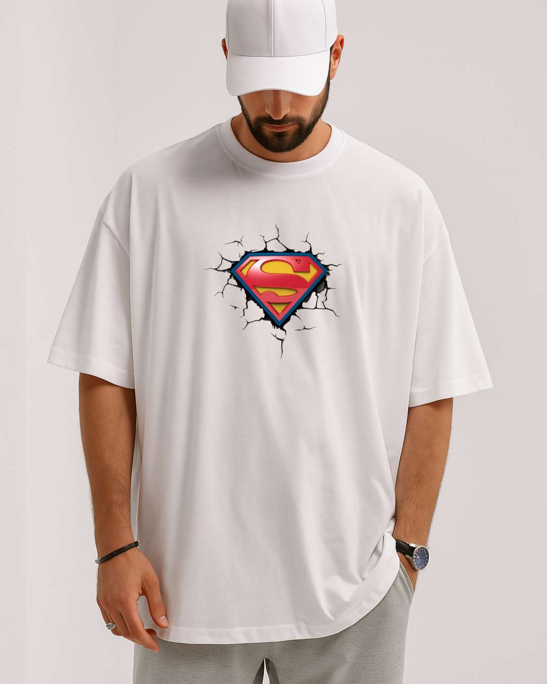 Superman oversized t shirt