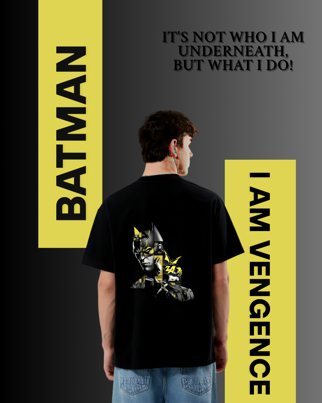 batman oversized t shirt