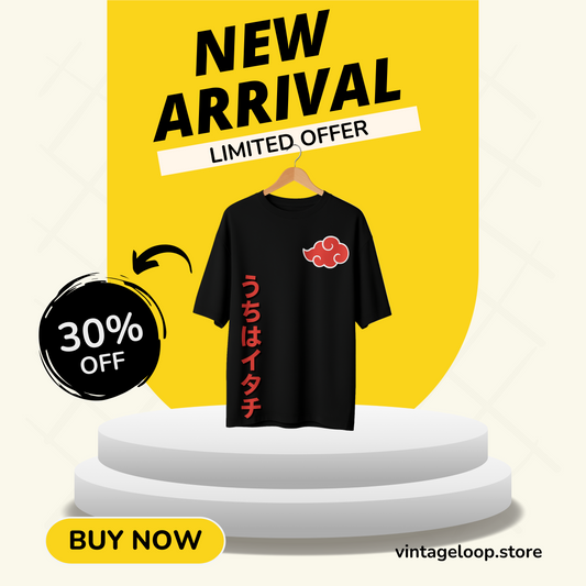 NARUTO OVERSIZED T SHIRT